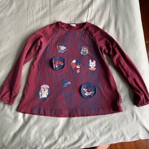 Polarn O. Pyret Woodland Flap Long Sleeved Shirt